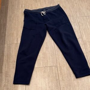 J Crew vintage authentic Navy color fleece joggers Men’s size M